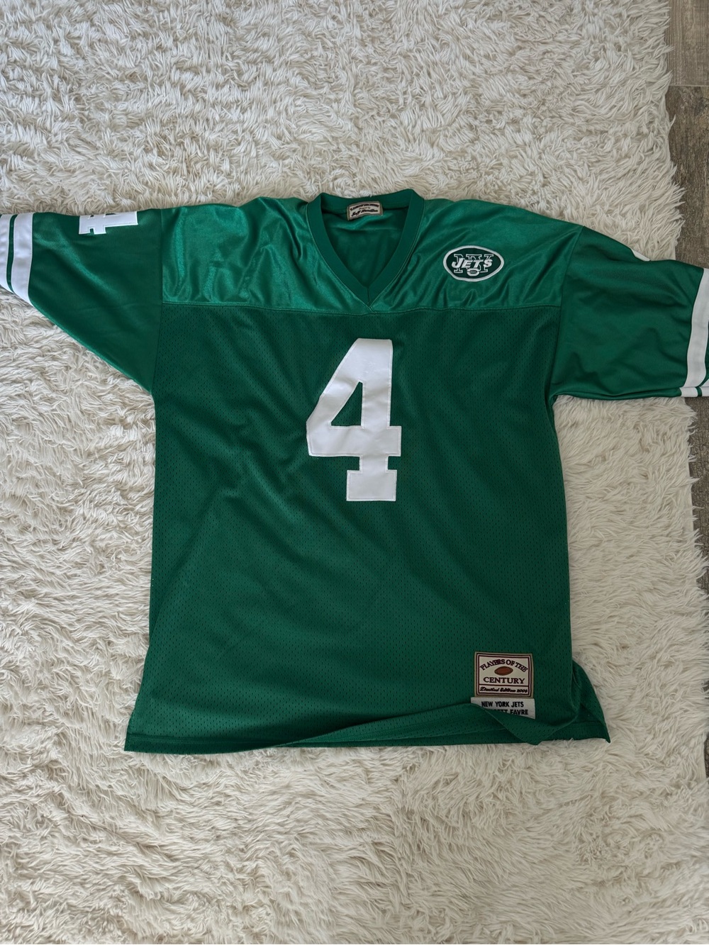 New York Jets #4 Green Football Jersey